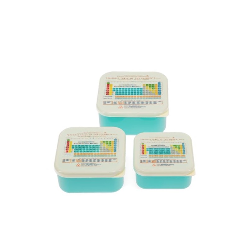 Rex London Snack Boxes (set of 3) - Periodic Table