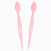 Lip Scrub Brush,Double-Sided Silicone Exfoliating Lip Brush Tool for Smoother