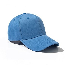 Boolavard Baseball Cap Adjustable Size for Running Workouts and Outdoor Activities All Seasons (Light Blue)