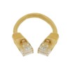 1ft Cat 5E Unshielded (UTP) Ethernet Network Cable - Yellow