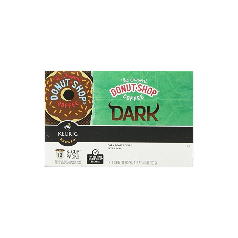 The Original Donut Shop Dark Keurig Single-Serve K-Cup Pods, Dark