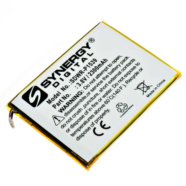 Synergy Batería Digital Compatible con ZTE Li3823T43P3h715345 Batería de Repuesto (Li-Pol, 3.8V, 2300mAh) - Repl. ZTE Li3823T43P3h715345 - Batería