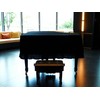 Kaieyres Grand Piano Cover, Velvet Piano Cover Decorative Full black