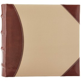 Pioneer Photo Albums High Capacity Photo Album, 300 Pockets 4x6, Brown and Beige