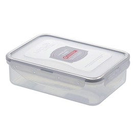 Bestco HPL815G Lock & Lock Classic Storage Container, 18.7 fl oz (550 ml), Rectangular, Gray