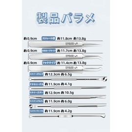 Godrii [2023NEW] 8 Piece Stainless Steel Cell Clip, Keratin Tweezers, Acne Needles, Acne Removal, Precision Tweezers, Blackhead Remover, Skin Clean, Pore Treatment, Whitehead Remover, Strawberry, Nose Treatment, Antibacterial, Placker, Restore, Clean, Po