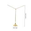 Outanaya Metal V Shaped Table Flag Holder with Stable Base