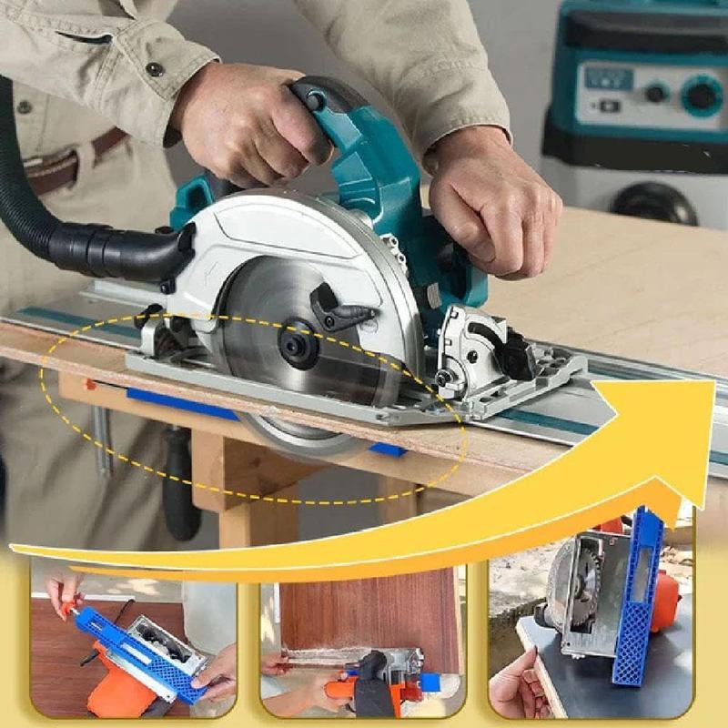 1pcs Adjustable Cutting Machine Base Guide, Electric Circular Saw Milling