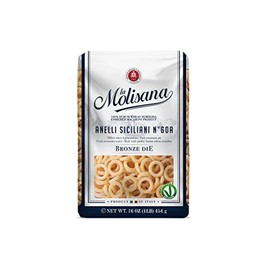 La Molisana Pasta, Anelli Siciliani, 1 Pound (Pack of 12)