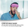 LALAFINA 2pcs Sleep Eye Mask Double-sided Silk Blindfold for Comfortable