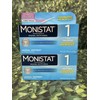 2 Pack Monistat 1 Day Yeast Infection Treatment Tioconazole Ointment