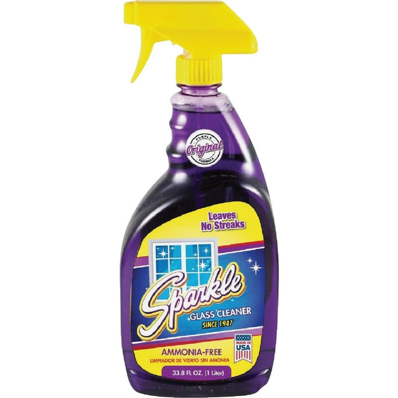 AJ Funk 20122 Sparkle Ammonia-Free Original Formula Glass Cleaner, 26-Ounces
