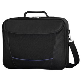 Hama Seattle Life 15.6 LAPTOP BAG CASE – BLACK (Laptop Bag, Black, monótono, Polyester, resistente a rayones, 400 x 290 x 40 mm)