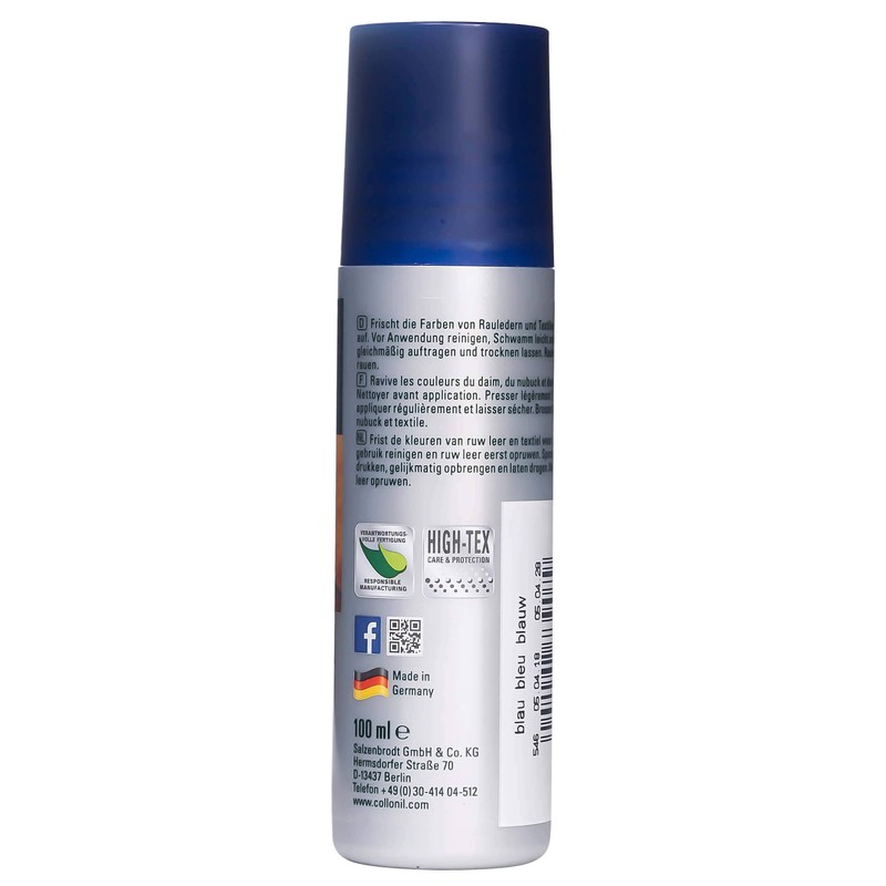 Collonil CN044053 Men’s Nubuck + Textile Recoloring/Waterproof Lotion Bottle, 2.5