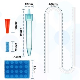 Aolso Nasensekretsauger, Nasensauger Baby, mit 40 zusätzlichen Hygienefiltern, weiche Silikonspitzen, Wieder auffüllbar, Für Babys ab 0 Monaten, einfach zu bedienen und zu reinigen