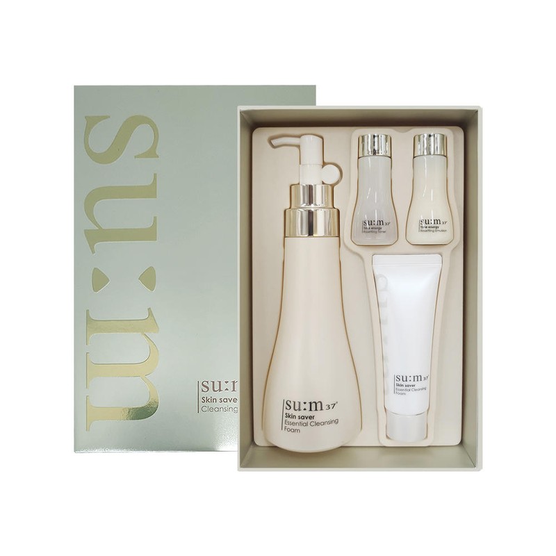 Skin Saver 숨 스킨세이버 에센셜 클렌징 폼 기획 스킨 로션