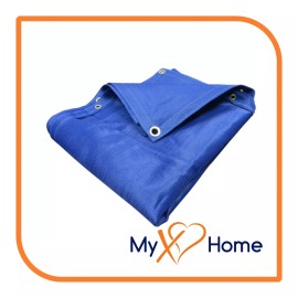 MyXOHome 7' X 10' Heavy Duty Blue Sunshade / Shade / Screen / Awning by MyXOHome