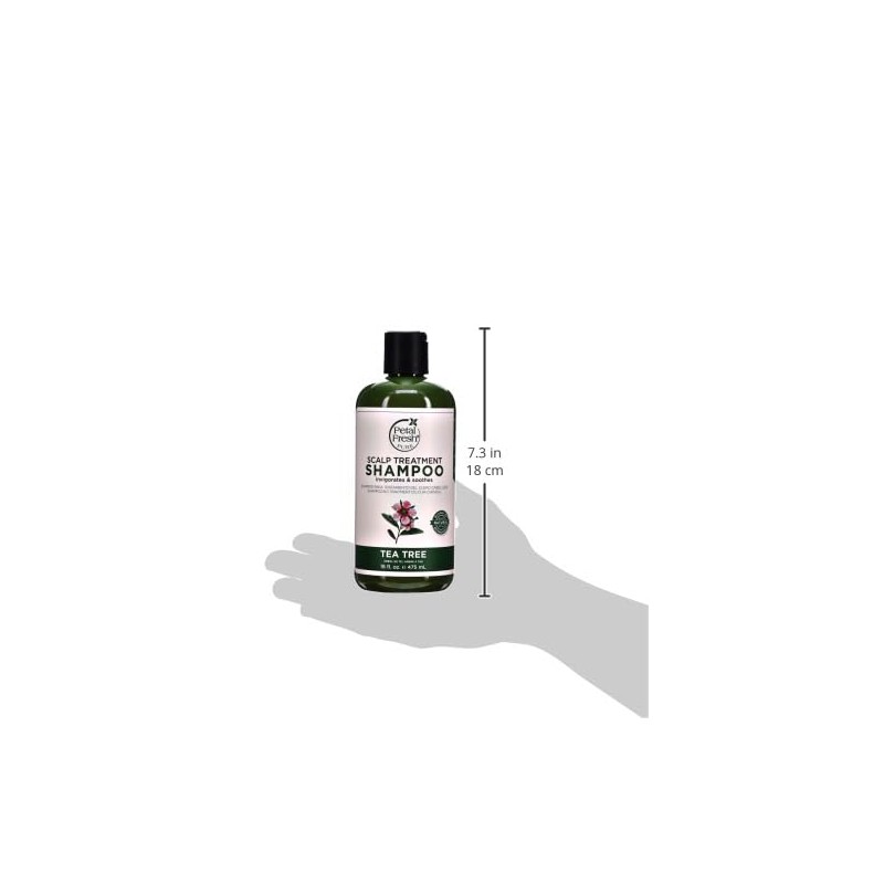 Petal Fresh Shampoo, Tea Tree, 16 Ounce