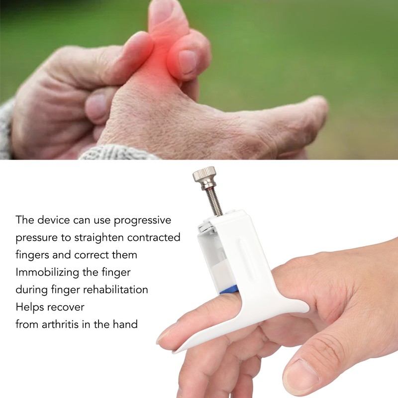 Finger Straightener Aluminum Alloy Adjustable Metal Finger Splint For Finger
