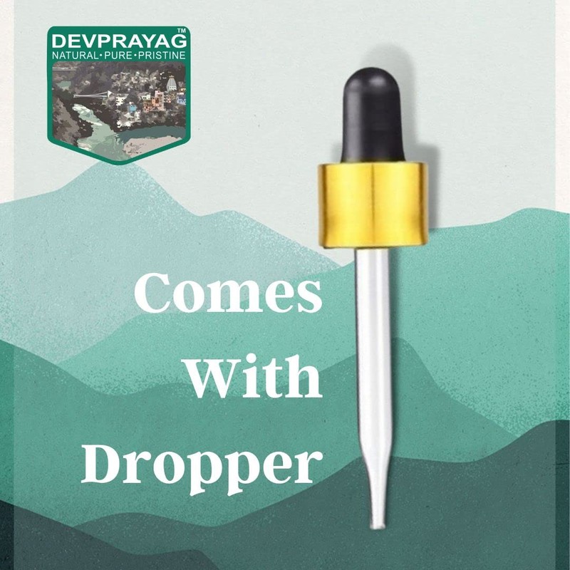 Devprayag Pure May Chang Essential Oil (Litsea cubeba) with Glass