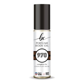 CA Perfume Originals Chocolate Musk Unisex Fragrance Oil Amber Vanilla Scent Long Lasting Perfumes for Women & Men Travel Size TSA Ready Mini Parfum Body Oil Roll-on 0.33 Fl Oz 10ml