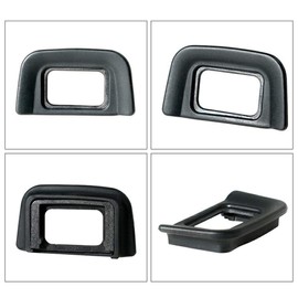 DK-20 Eyecup Eyepiece Viewfinder for Nikon D5200 D5100 D3200 D3100 D60 F80 Camera (2 Pack)