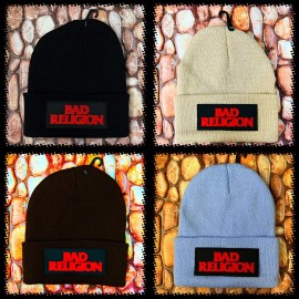 BAD RELIGION COLOR BEANIE ( SCROLL FOR MORE COLORS )