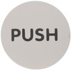 Durable Picto Sign 490223 Door Round Push Ø 65 mm
