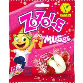 Mieszko Zozole (5 - PACK (5x75g), Fizzzy Candies Apple, Cherry & Strawberry)
