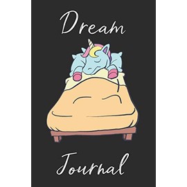 Unicorn Dream Journal: Track sleep times, thoughts, dreams and insomnia.