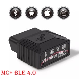 Vgate vLinker MC+ ELM327 OBD2 Car Scanner WIFI for BimmerCode FORScan Bluetooth - Vlinker MC+ BLE 4.0