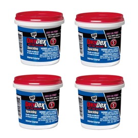 Dap 12328 1/2 Pint DryDex Spackling Interior/Exterior, 4 Pack