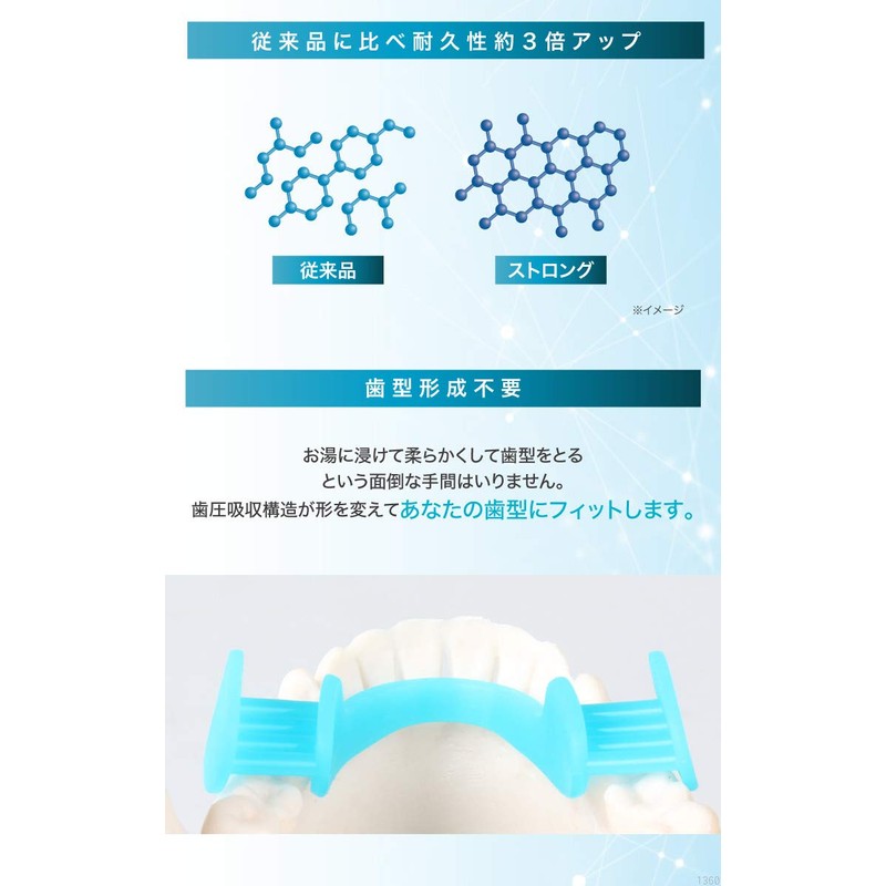 Teeth Pitari Strong Light Blue Plus Size
