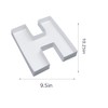 10" H Shaped Cardboard Letter Mache Chocolate Sweets Candy Container