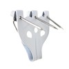 Fukui Metal Crafts F-306S5 Iron Safety X Hook, Large, White,