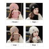 K&H Set Duo Gorro Bufanda Dama Mujer Invierno Cuellera Fashion