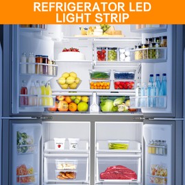 HUAYUWA LED Strip Light for RONGSHENG/HISENSE Refrigerator LED Fridge Light Bar E349766 MDDZ-162A 1629348 DC12V 2W 1529227 DC12V 0.6W (1629348 DC12V <2W)