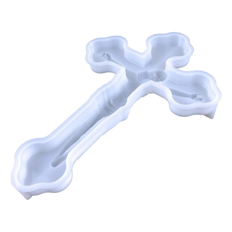 Moldes De Resina Cruzada De Molde De Silicona Blanco