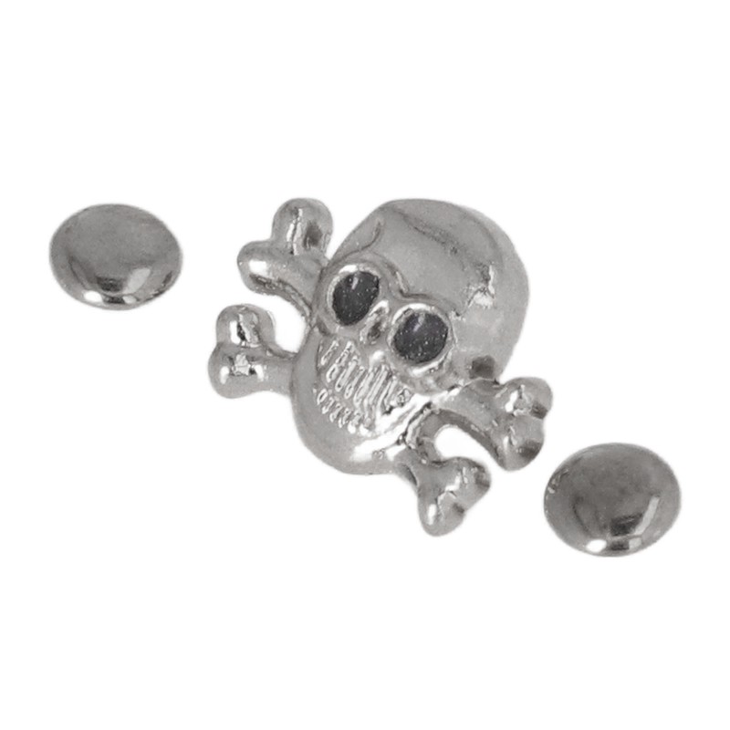 150 Sets DIY Skull Rivets Gothic Style Rustproof Exquisite Fines