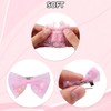 17cm Plush Doll Clothes Set, Pink Kawaii Dress with Bow