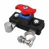 12V/24V Manual Battery Disconnect Switch, Heavy-Duty Battery Cut-Off Switch for