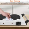 Electric Hot Plate, Electric Double Burners for Cooking, 2000W Countertop