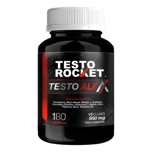 Testo Alfa Vitaminas Para Hombres Precursor Testosterona 12 Ingredientes Potenciados