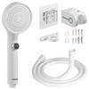 RV Shower Head with Hose and On/Off Button, High Pressure