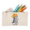 Mr. & Mrs. Panda Axolotl Tequila Make-Up Bag, White, Hand