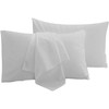 R&Z Plain Dyed Luxury Polycotton Housewife New 2 x Pillow