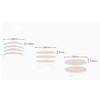 VASANA 1800PCS Beige Three Different Shapes Double Eyelid Tape Tool
