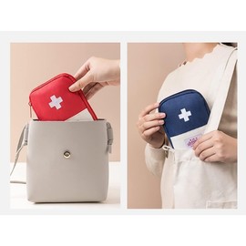 1Pc Pink - Small First Aid Bag Empty, Empty First Aid Pouch, Mini Portable Medical Bag for Outdoor Camping Hiking Traveling Emergency Bag First Aid Kits Sports and Outdoors（15 * 10.5cm