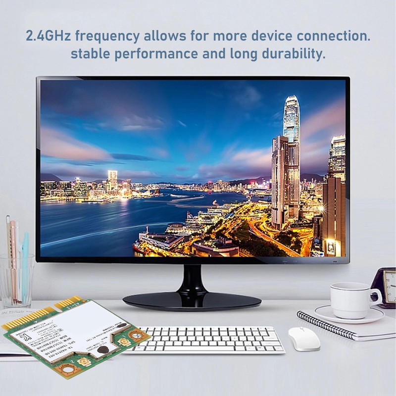 7260HMW Network Card 300Mbps 2.4GHz 867Mbps 5GHz BT4.0 Stable Safe