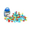 Miniland Translucent Blocks, Clear Building Blocks for Light Table